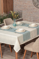 Cotton Box-Cotton Box Antique Masa örtüsü Seti Jasmine Krem 155x160-Masa Örtüsü Seti-1-Milagron.com