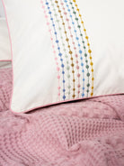 Cotton Box-Aura Çift Kişilik Pike Takımı Pebble Pembe-Nevresim Takımı-4-Milagron.com