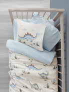 Cotton Box Bebek Nevresim Takımı Dinoro Mavi
