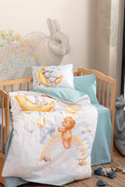 Cotton Box-Cotton Box Bebek Nevresim Takımı Moon Mint-Bebek Nevresim Takımı-1-Milagron.com