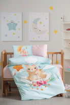 Cotton Box-Cotton Box Bebek Nevresim Takımı Sleeper Mint-Bebek Nevresim Takımı-1-Milagron.com