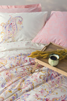 Cotton Box-Bohem Tek Kişilik Nevresim Takımı Muna Pembe-Nevresim Takımı-2-Milagron.com