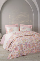 Cotton Box-Cotton Box Bohem çift Kişilik Complete Set Muna Pembe-Çift Kişilik Complete Set-1-Milagron.com