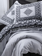 Cotton Box-Cotton Box Candy çift Kişilik Nevresim Takımı Degno Siyah-Çift Kişilik Nevresim Takımı-2-Milagron.com