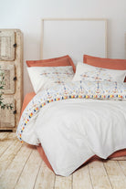 Cotton Box-Candy Çift Kişilik Nevresim Takımı Milis Kiremit-Nevresim Takımı-1-Milagron.com