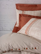 Cotton Box-Candy Tek Kişilik Nevresim Takımı Merri Bej-Nevresim Takımı-2-Milagron.com