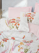 Cotton Box Çift Kişilik Nevresim Takımı Lilura Pembe