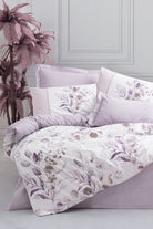 Cotton Box-Çift Kişilik Nevresim Takımı Nadia Lila-Nevresim Takımı-1-Milagron.com