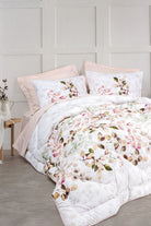 Cotton Box-Çift Kişilik Uyku Seti Brice Bej-Nevresim Takımı-1-Milagron.com