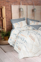 Cotton Box-Çift Kişilik Uyku Seti Hiedra Indigo-Nevresim Takımı-1-Milagron.com