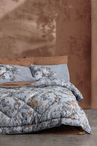 Cotton Box-Çift Kişilik Uyku Seti Lenora Kahve-Nevresim Takımı-1-Milagron.com