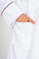 Cotton Box-Classic Bornoz Seti Helya Beyaz Unisex L/Xl-Bornoz Seti-8-Milagron.com