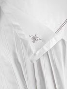 Cotton Box-Classic Çeyizlik Çift Kişilik Pikeli Nevresim Takımı Güher Beyaz-Pike Takımı-3-Milagron.com