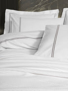 Cotton Box-Classic Çeyizlik Çift Kişilik Pikeli Nevresim Takımı Mehveş Beyaz-Pike Takımı-2-Milagron.com