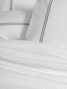 Cotton Box-Classic Çeyizlik Çift Kişilik Pikeli Nevresim Takımı Mehveş Beyaz-Pike Takımı-3-Milagron.com