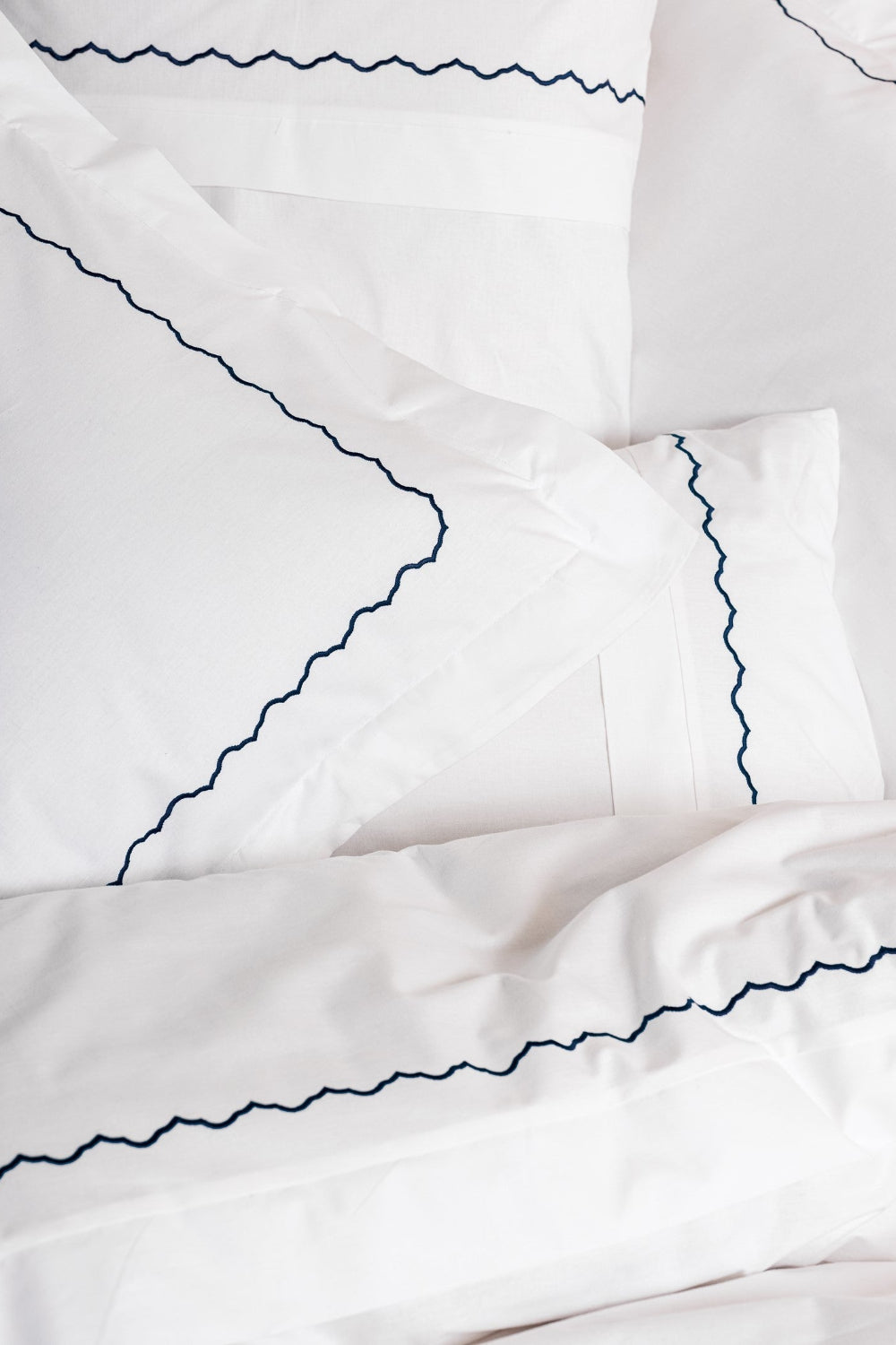 Cotton Box-Classic Çift Kişilik Nevresim Takımı Josina Beyaz-Nevresim Takımı-2-Milagron.com