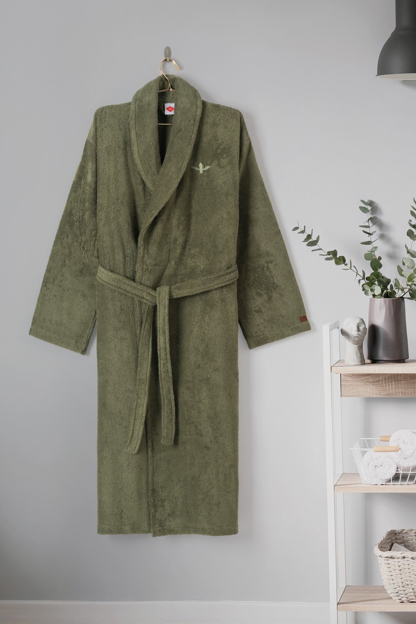 Cotton Box-Cotton Box Wellness Bornoz Forest Yeşil L/Xl-Bornoz-1-Milagron.com