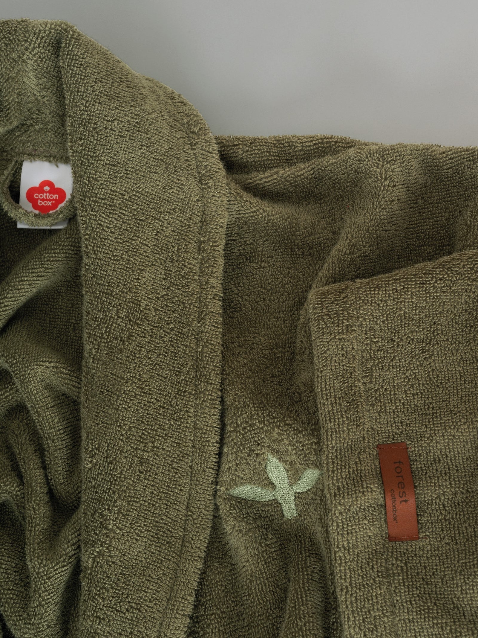 Cotton Box-Cotton Box Wellness Bornoz Forest Yeşil L/Xl-Bornoz-2-Milagron.com