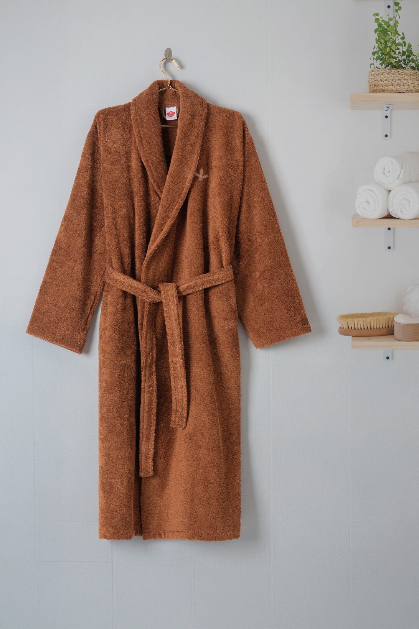 Cotton Box-Cotton Box Wellness Bornoz Terra Toprak S/M-Bornoz-1-Milagron.com