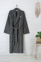 Cotton Box-Cotton Box Wellness Bornoz Zen Antrasit S/M-Bornoz-1-Milagron.com