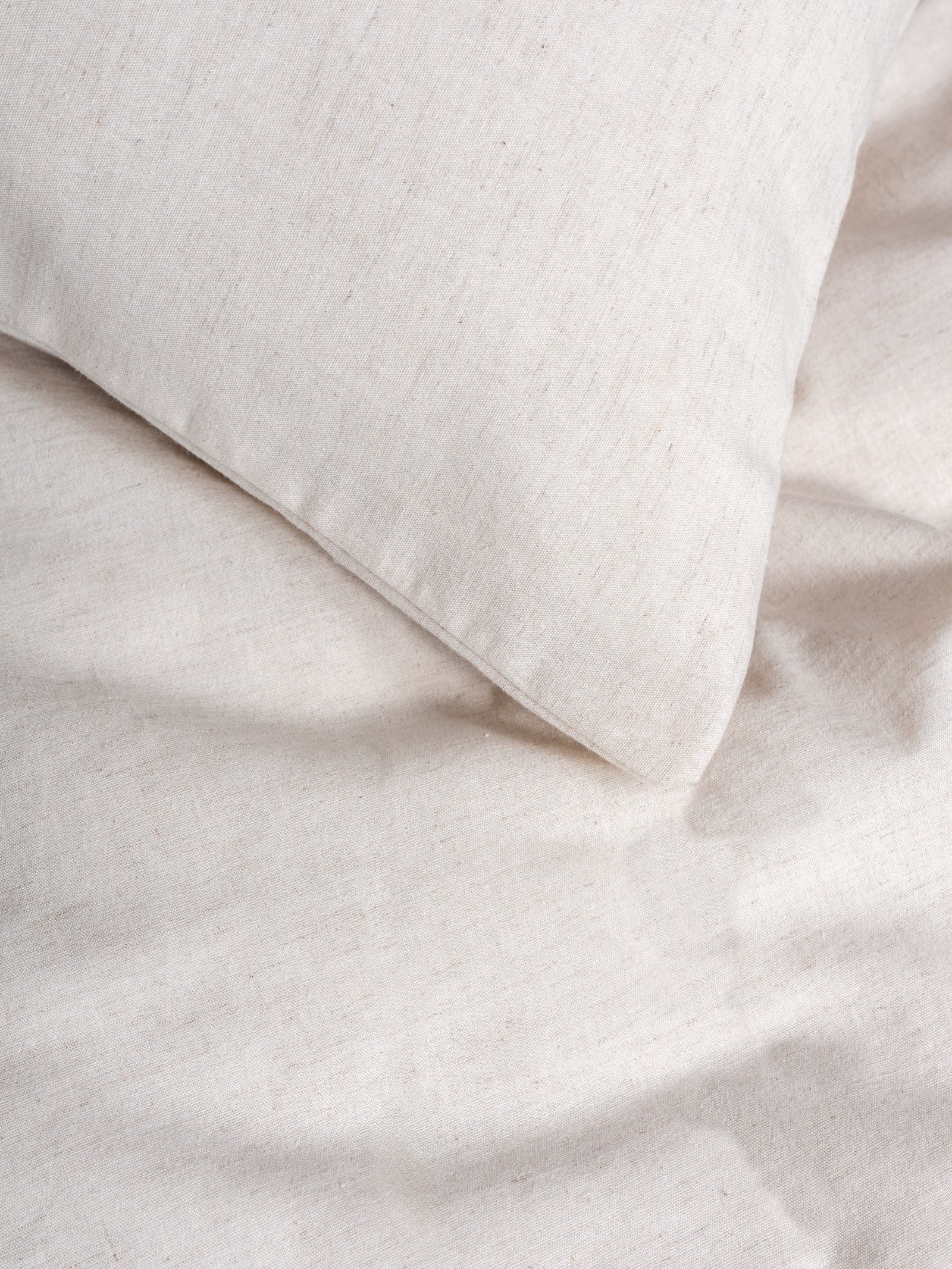 Cotton Box-Cotton Keten Çift Kişilik Nevresim Takımı Basic Bej-Nevresim Takımı-2-Milagron.com