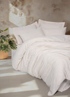 Cotton Box-Cotton Keten Çift Kişilik Nevresim Takımı Basic Bej-Nevresim Takımı-3-Milagron.com