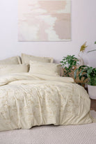 Cotton Box-Cotton Keten Çift Kişilik Nevresim Takımı Lapelis-Nevresim Takımı-1-Milagron.com