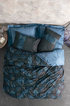 Cotton Box-Dark Çift Kişilik Nevresim Takımı Armor Siyah-Nevresim Takımı-1-Milagron.com