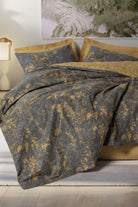 Cotton Box-Dual Çift Kişilik Nevresim Takımı Yadawa Hardal-Nevresim Takımı-1-Milagron.com