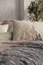 Cotton Box-Cotton Box Dual Tek Kişilik Nevresim Takımı Lindon Bej-Tek Kişilik Nevresim Takımı-2-Milagron.com