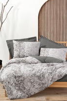 Cotton Box-Cotton Box Dual Tek Kişilik Nevresim Takımı Odin Kahve-Tek Kişilik Nevresim Takımı-1-Milagron.com