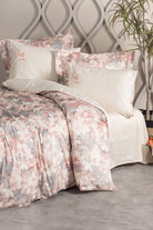 Cotton Box-Elite Saten Çift Kişilik Nevresim Takımı Layana Pembe-Nevresim Takımı-1-Milagron.com