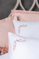 Cotton Box-Elite Saten Çift Kişilik Nevresim Takımı Melinda Pembe-Nevresim Takımı-2-Milagron.com