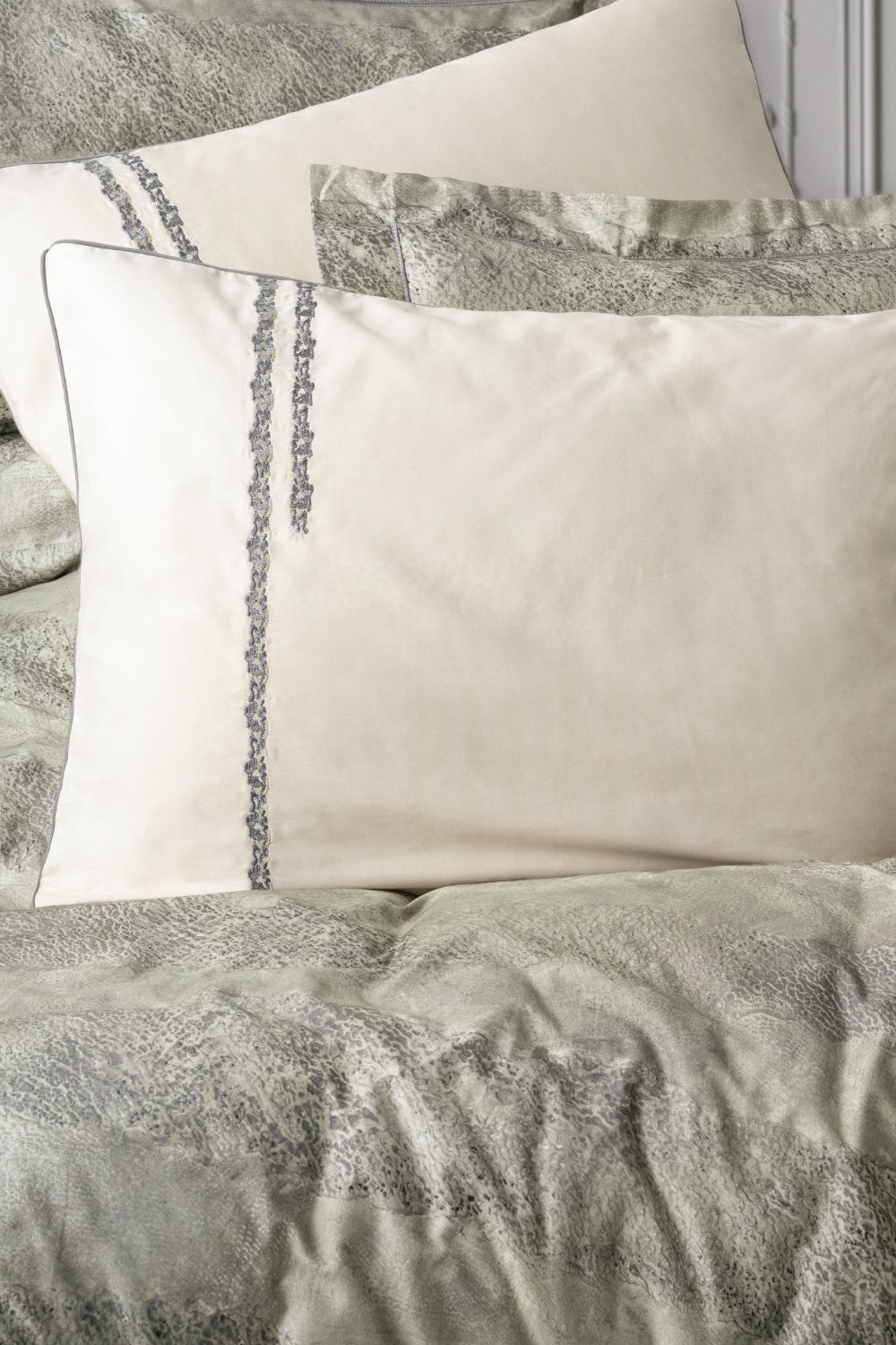 Cotton Box-Elite Saten Çift Kişilik Nevresim Takımı Sendero Haki-Nevresim Takımı-2-Milagron.com