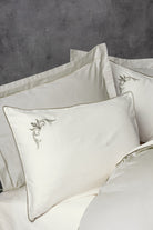 Cotton Box-Elite Saten Çift Kişilik Nevresim Takımı Teresa Bej-Nevresim Takımı-2-Milagron.com