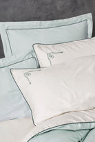 Cotton Box-Elite Saten Çift Kişilik Nevresim Takımı Vanko Mint-Nevresim Takımı-2-Milagron.com