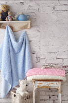 Cotton Box-Emboss Bebek Battaniye Ekru-Battaniye-1-Milagron.com
