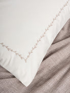 Cotton Box-Embrova Şönil Çift Kişilik Yatak Örtüsü/Pike Takımı Loom Bej-Nevresim Takımı-3-Milagron.com