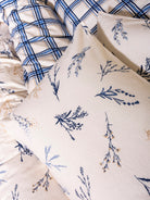 Cotton Box Flanel Çift Kişilik Nevresim Takımı Lavanid Mavi