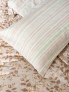 Cotton Box Flanel Çift Kişilik Nevresim Takımı Roof Yeşil