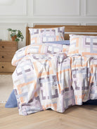 Cotton Box Flanel Tek Kişilik Nevresim Takımı Hayden Lila