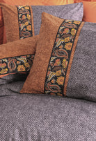 Cotton Box-Folk Art Çift Kişilik Nevresim Takımı Dalila Tarçın-Nevresim Takımı-2-Milagron.com