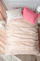 Cotton Box-Genç Odası Tek Kişilik Complete Set Jours Pembe-Nevresim Takımı-1-Milagron.com