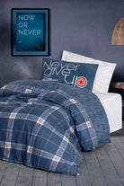 Cotton Box-Cotton Box Genç Odası Tek Kişilik Lastikli çarşaflı Nevresim Takımı Given Gri-Tek Kişilik Nevresim Takımı-1-Milagron.com