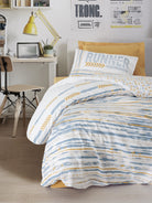 Cotton Box Genç Odası Tek Kişilik Nevresim Takımı Dashon Sarı