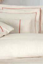 Cotton Box-Inborn Çift Kişilik Nevresim Takımı Banded Turuncu-Nevresim Takımı-2-Milagron.com