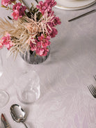 Cotton Box-Cotton Box Jakarlı Dertsiz Masa örtüsü Lavinia Lavanta 155x160-Masa Örtüsü-2-Milagron.com