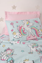 Cotton Box Junior Tek Kişilik Lastikli Çarşaflı Nevresim Takımı Twinka Pembe