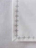 Cotton Box-Keten Masa Örtüsü Takımı Pera Beyaz 175x240-Masa Örtüleri-2-Milagron.com