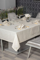 Cotton Box-Keten Masa Örtüsü Takımı Pera Ekru 175x240-Masa Örtüleri-1-Milagron.com